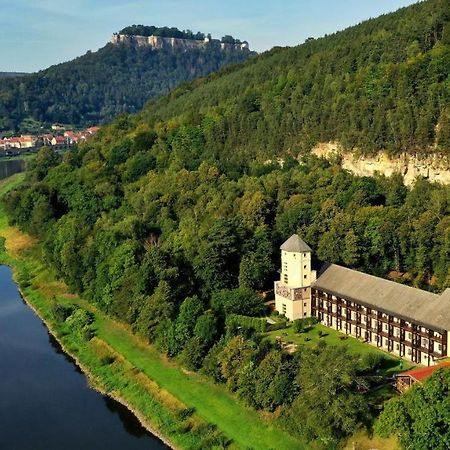 Aktiv-Hotel Stock & Stein Konigstein an der Elbe Bagian luar foto