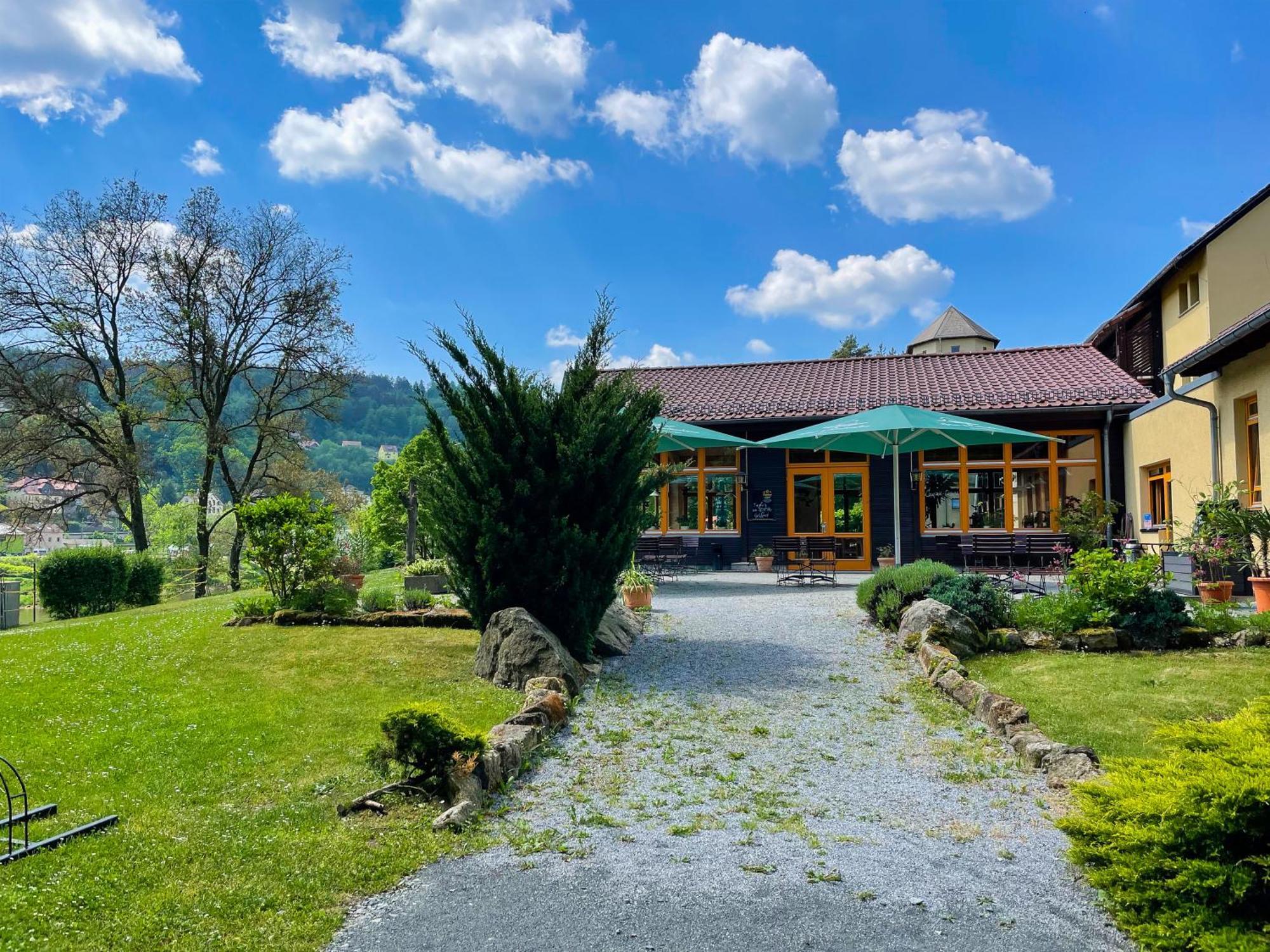 Aktiv-Hotel Stock & Stein Konigstein an der Elbe Bagian luar foto